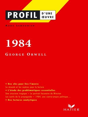 cover image of Profil--Orwell (George)